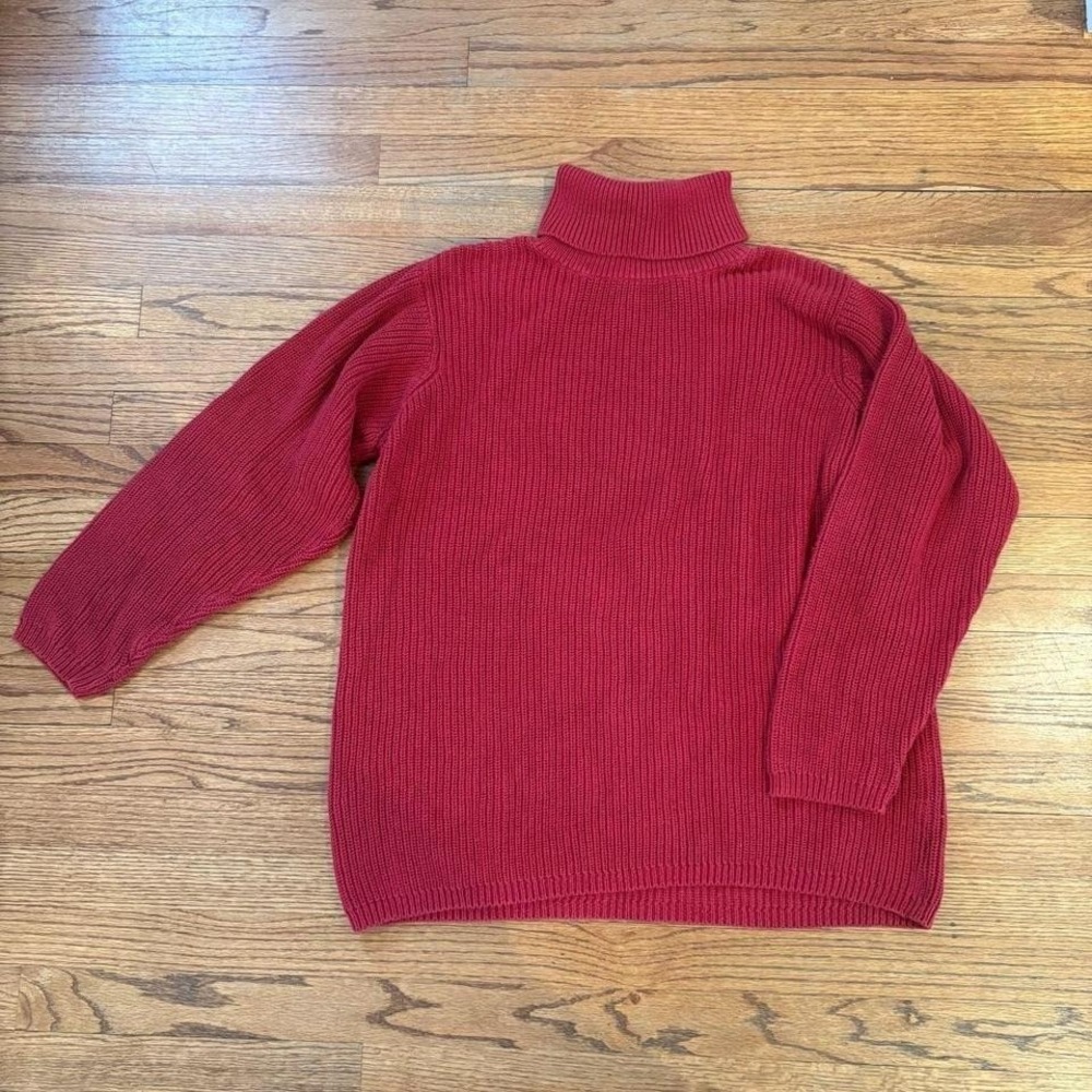 Vintage Gap Red Turtleneck sweater size Large